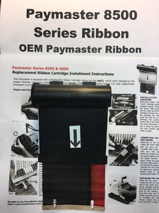 Paymaster 7000 Ink Ribbon – Cotton Off-Spool (Brand New, Unopened)